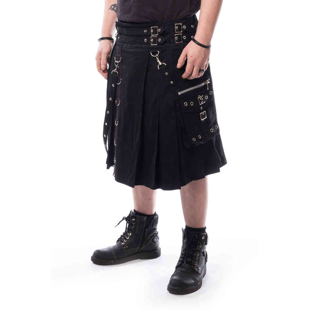 Chemical Black - CALLE Kilt - Noir